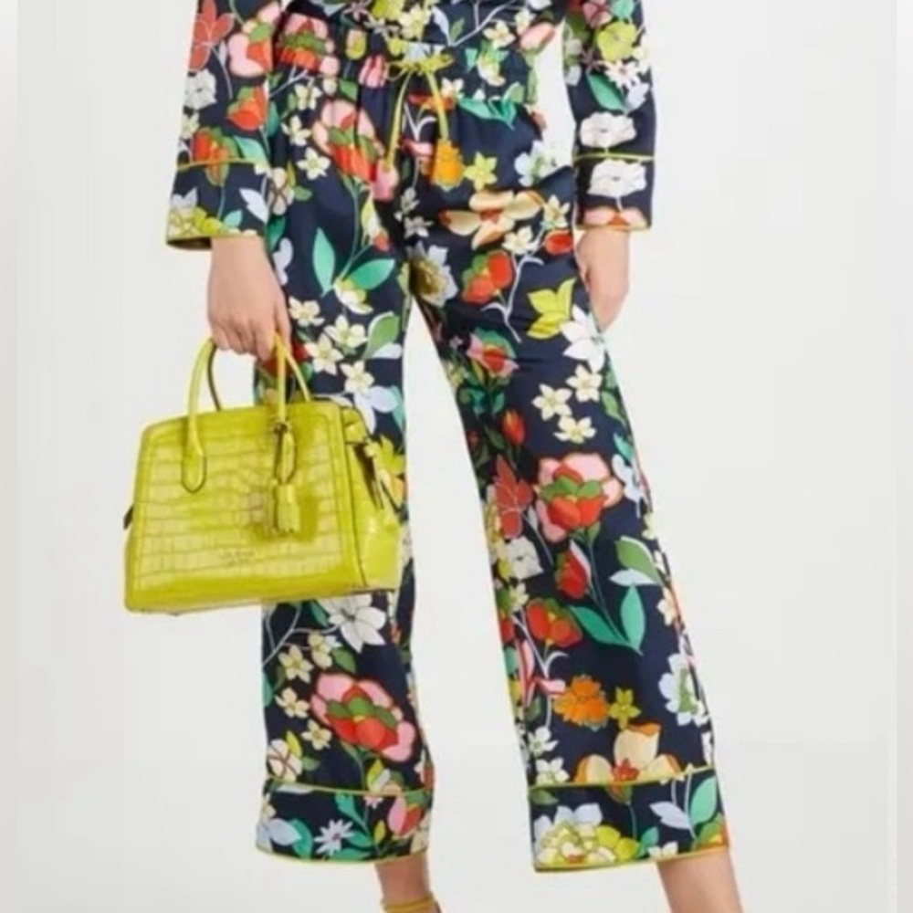 EUC Kate Spade Bed Twill Floral Pants